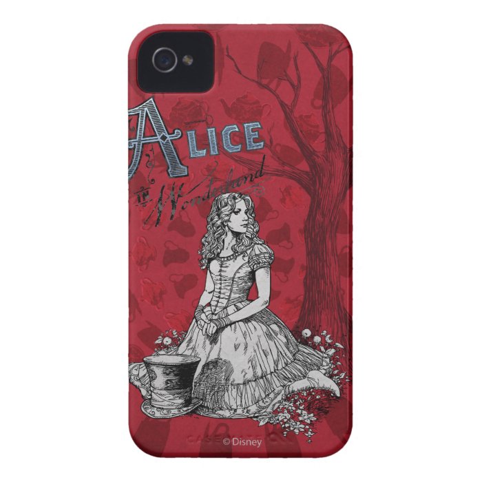 Alice in Wonderland   Tim Burton Case Mate iPhone 4 Case