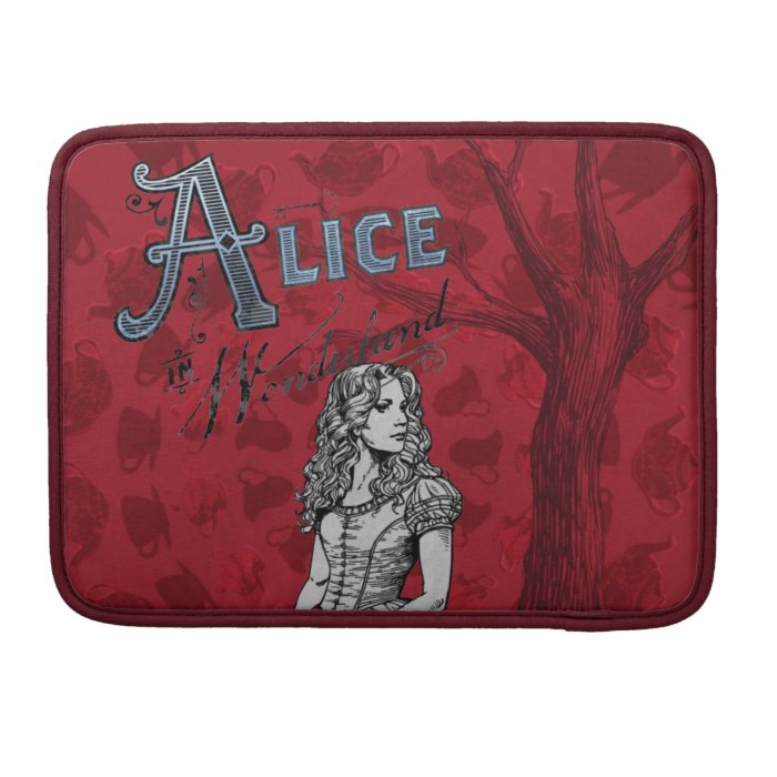 Alice in Wonderland   Tim Burton Sleeves For MacBook Pro