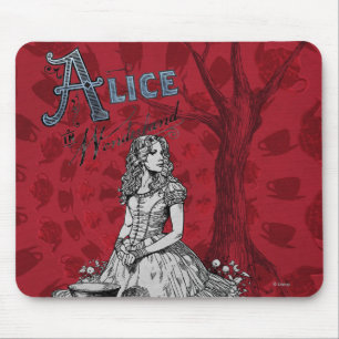Alice in Wonderland - Tim Burton Mouse Pad
