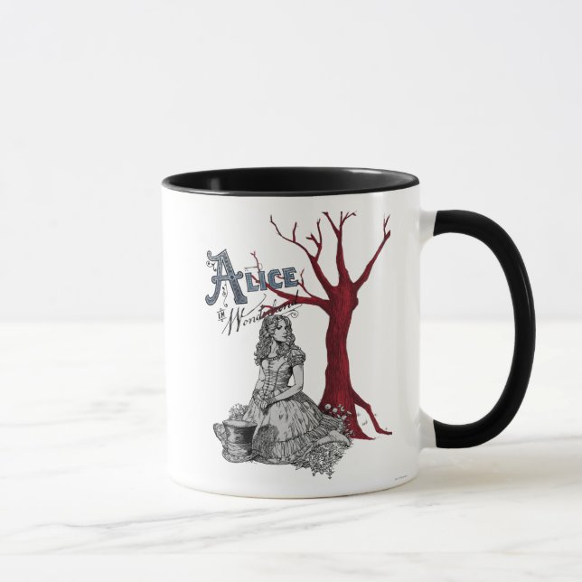 Alice in Wonderland - Tim Burton Mug (Right)