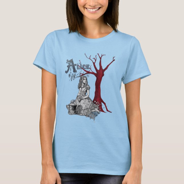 Alice in Wonderland - Tim Burton T-Shirt (Front)