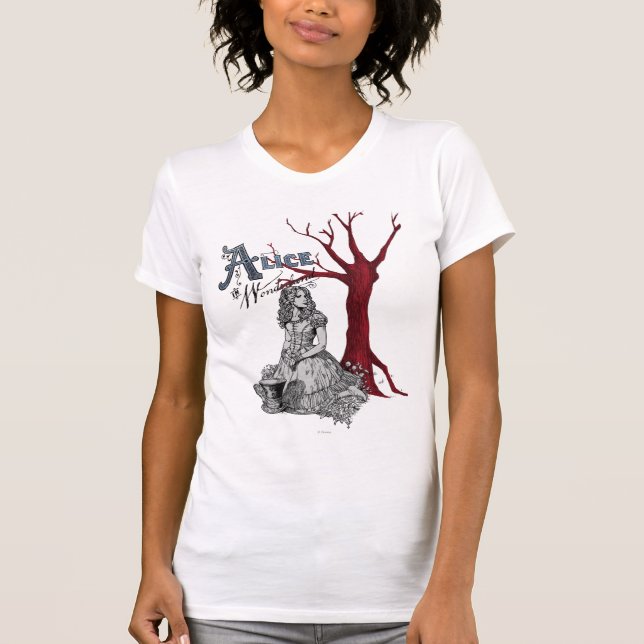 Alice in Wonderland - Tim Burton T-Shirt (Front)
