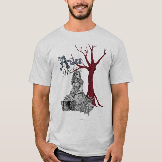 Alice in Wonderland - Tim Burton T-Shirt (Front)