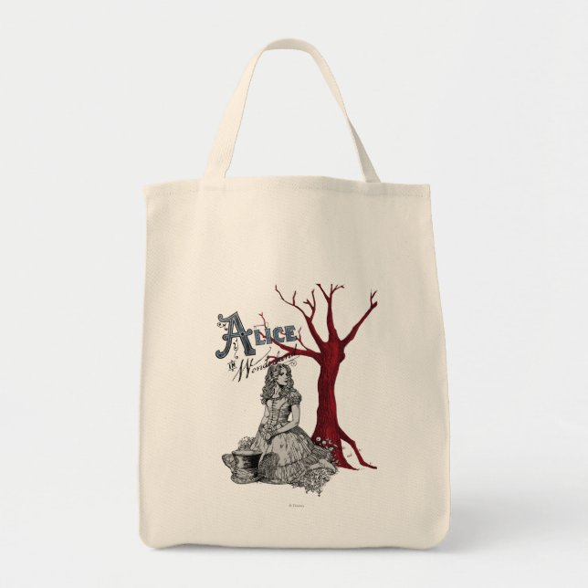 Alice in Wonderland - Tim Burton Tote Bag (Front)