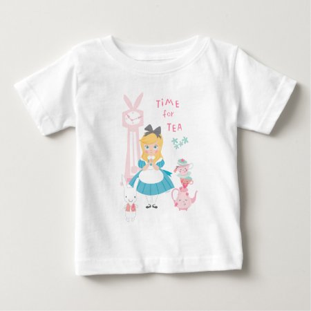 Alice In Wonderland | Time For Tea Baby T-shirt