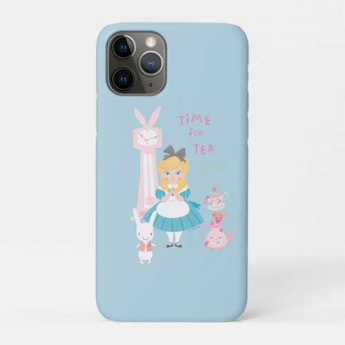 Alice In Wonderland  Time For Tea iPhone 11 Pro Case