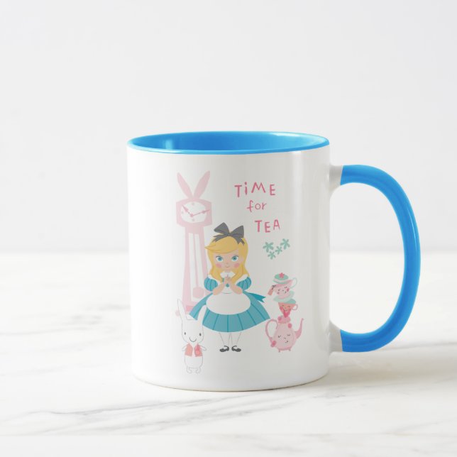 Alice In Wonderland | Time For Tea Mug (Right)