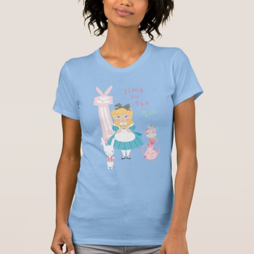 Alice In Wonderland  Time For Tea T_Shirt