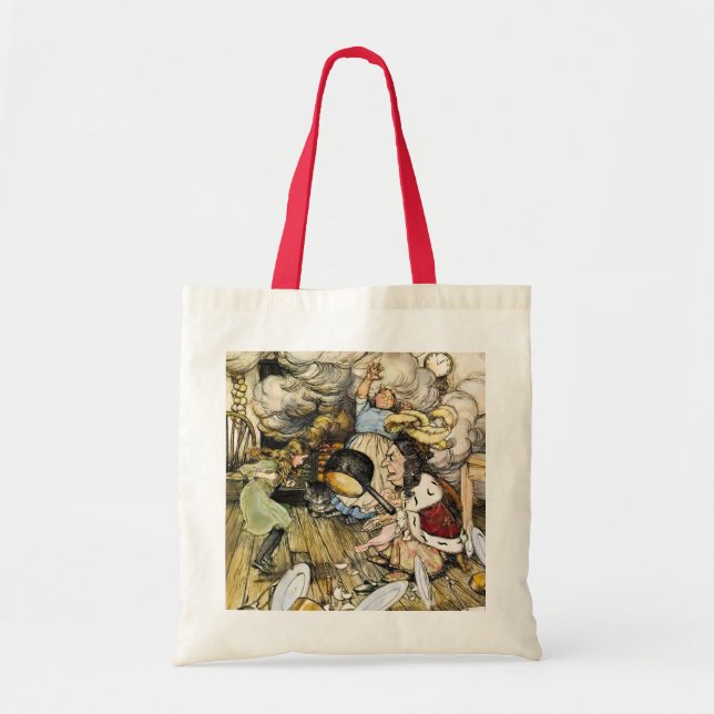 Alice In Wonderland Tote Bag (Front)