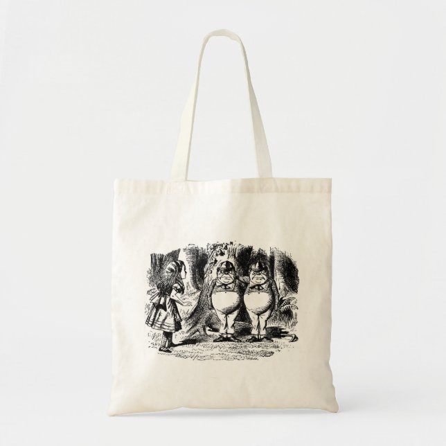 Alice in wonderland tote bag (Front)