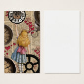 Alice In Wonderland Travelling in Time (Front & Back)