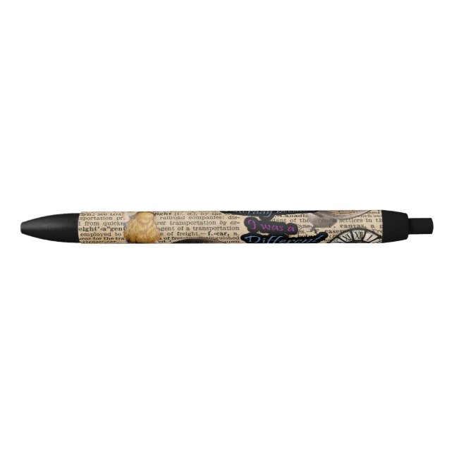 Alice In Wonderland Travelling in Time Pen (Front)