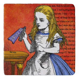 Alice in Wonderland Trivet