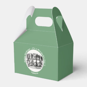 Alice in Wonderland Tweedledum & Tweedledee Party Favor Boxes