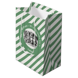 Alice in Wonderland Tweedledum & Tweedledee Party Medium Gift Bag