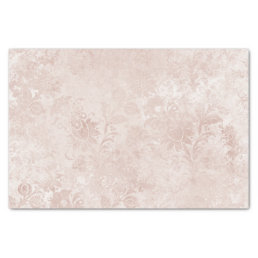Alice in Wonderland Vintage Blush Floral Wedding Tissue Paper