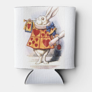 Alice in Wonderland Vintage Rabbit Can Cooler