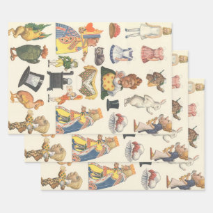 Alice in Wonderland, Vintage Victorian Paper Doll