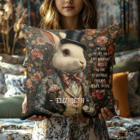 Alice in Wonderland Vintage White Rabbit