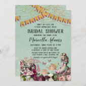 Alice in Wonderland Virtual Bridal Shower Invitation (Front/Back)