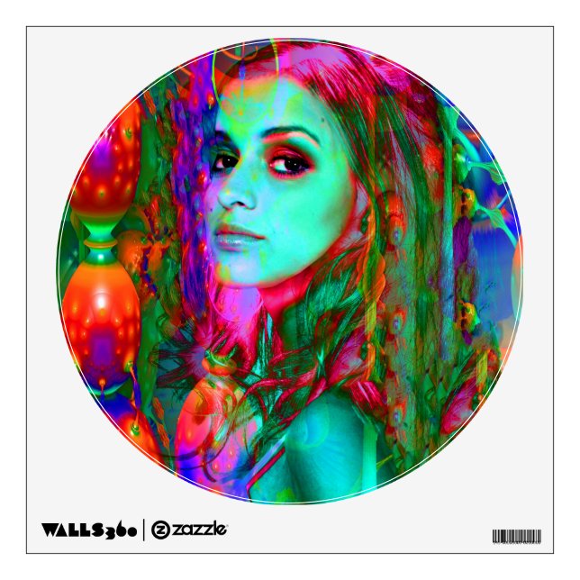 Alice in Wonderland Wall Sticker (Front)