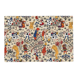 Alice in Wonderland Walrus Carpenter Personalize Placemat