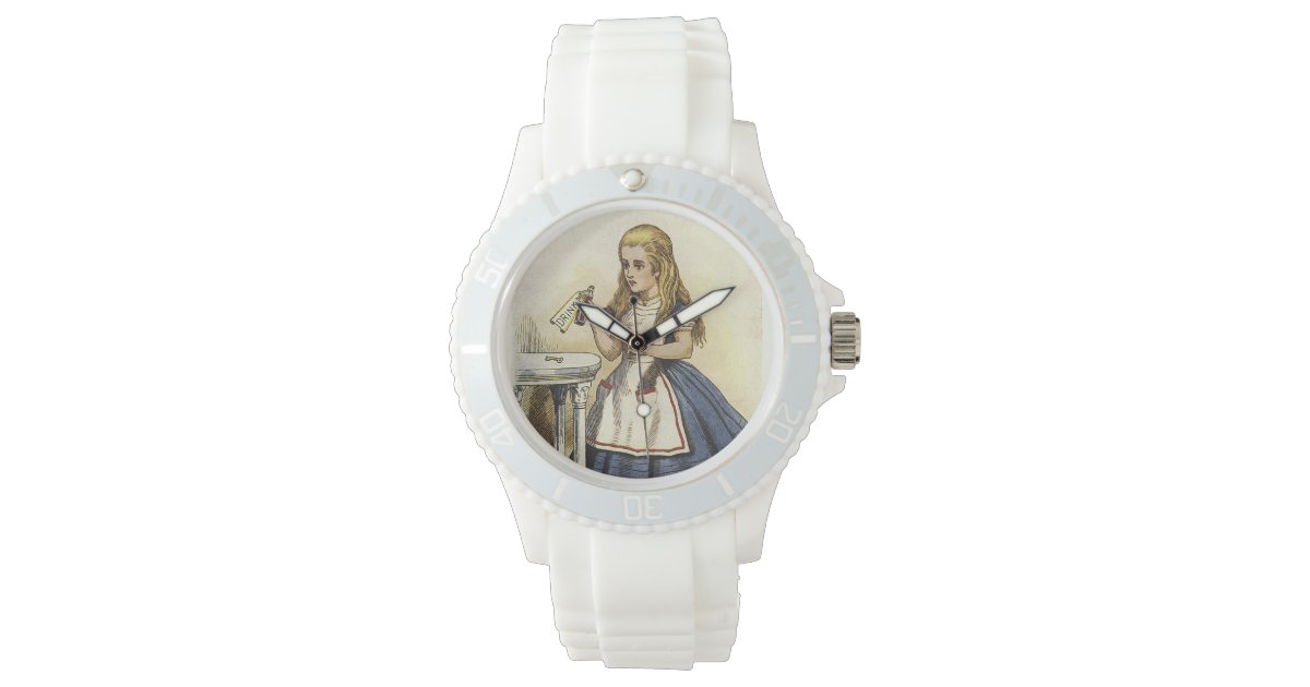 Alice in Wonderland Wrist Watch Attack of Cards | Zazzle