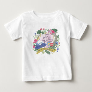 Alice In Wonderland Watercolor Alice & Cheshire Baby T-Shirt