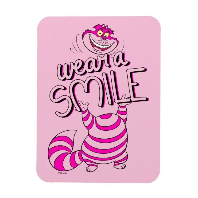 Alice In Wonderland | Wear A Smile Magnet (Vertical)