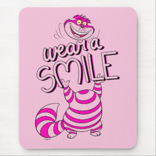 Alice In Wonderland Wear A Smile Mouse Pad