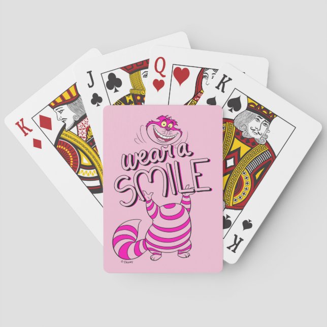 Alice In Wonderland | Wear A Smile Poker Cards (Back)