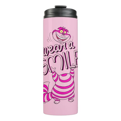 Alice In Wonderland  Wear A Smile Thermal Tumbler