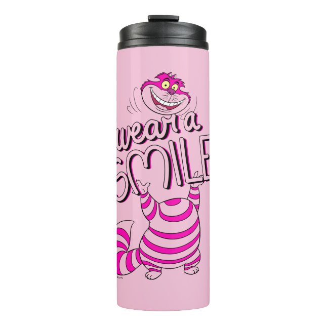Alice In Wonderland | Wear A Smile Thermal Tumbler (Front)