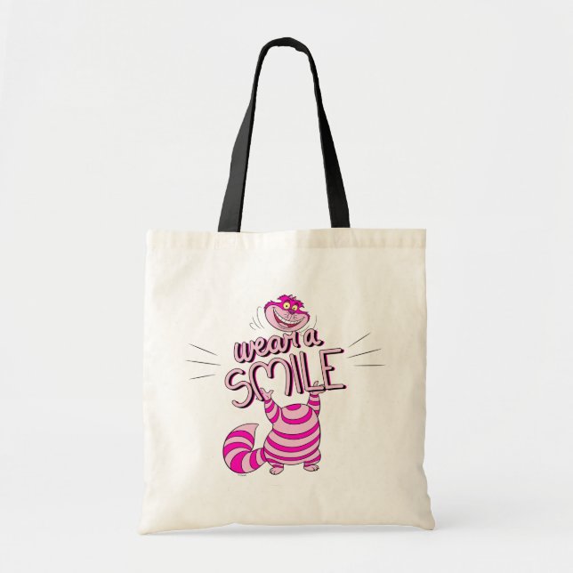 Alice In Wonderland | Wear A Smile Tote Bag (Front)