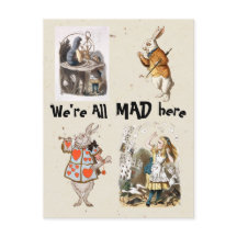   Alice in Wonderland -We're all Mad here