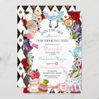 Alice in Wonderland Whimsical Children's Birthday