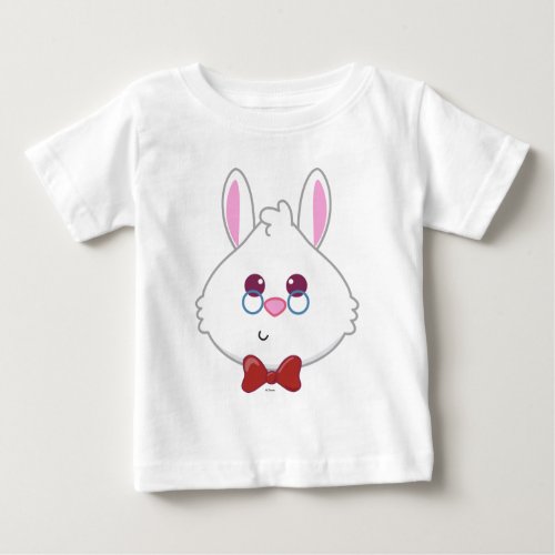 Alice in Wonderland  White Rabbit Emoji 2 Baby T_Shirt