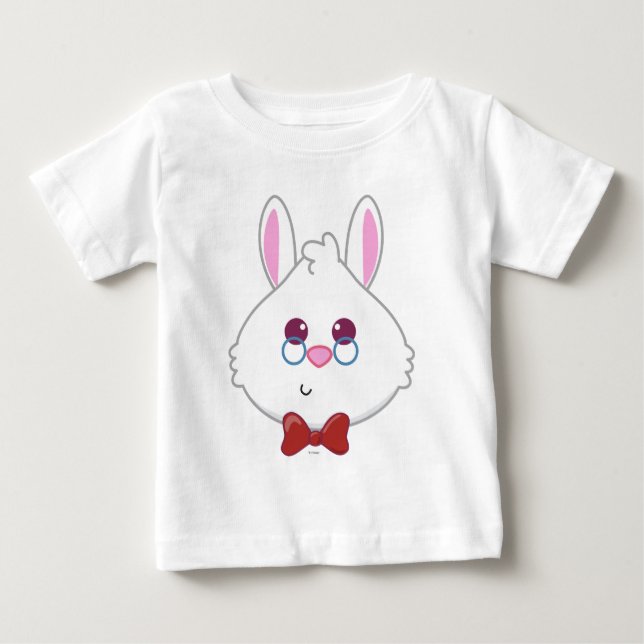 Alice in Wonderland | White Rabbit Emoji 2 Baby T-Shirt (Front)