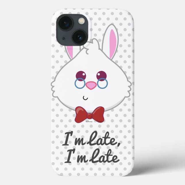 Alice in Wonderland | White Rabbit Emoji Case-Mate iPhone Case (Back)