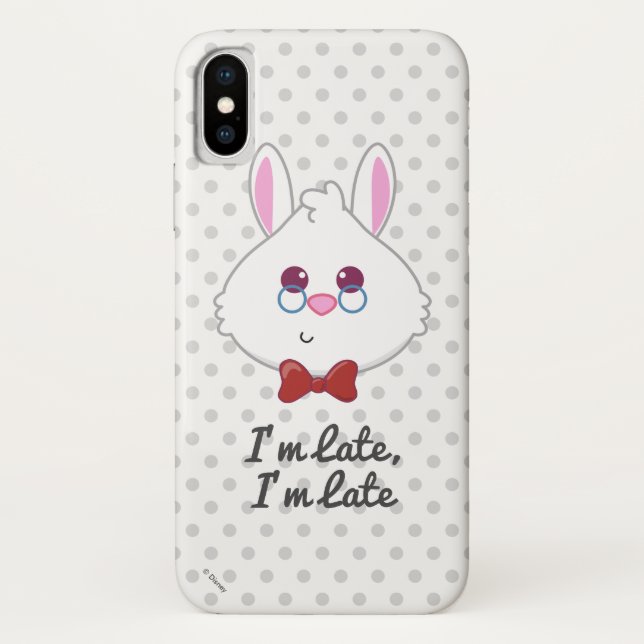 Alice in Wonderland | White Rabbit Emoji Case-Mate iPhone Case (Back)