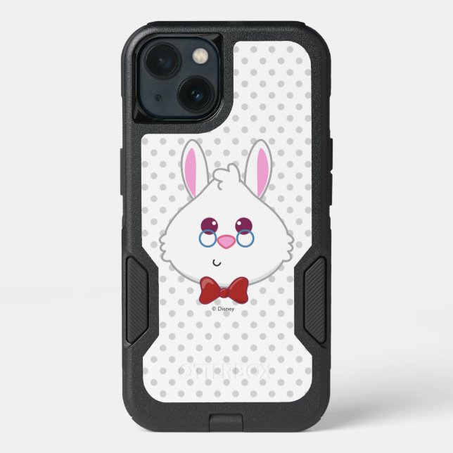 Alice in Wonderland | White Rabbit Emoji Otterbox iPhone Case (Back)