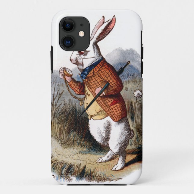 Alice in Wonderland White Rabbit iPhone 5 Case (Back)