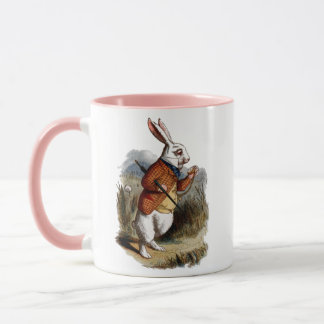 Alice in Wonderland White Rabbit Personalize Mug