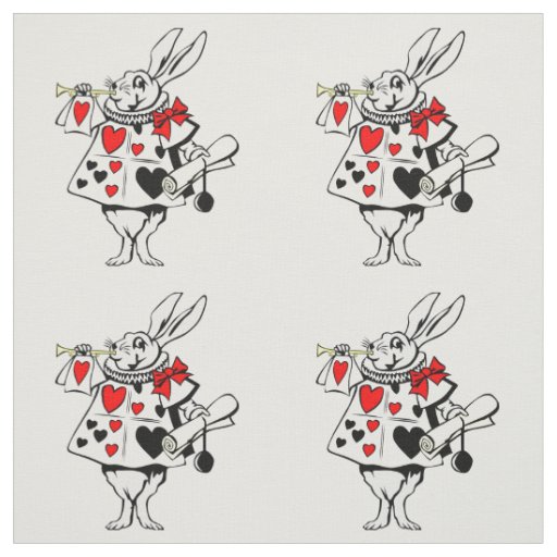 https://rlv.zcache.com/alice_in_wonderland_white_rabbit_red_black_hearts_fabric-r669aa720685b4d61a0604eac44537b92_zl6q2_512.jpg?rlvnet=1