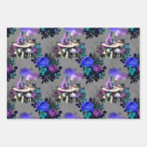 Alice In Wonderland | Colorful Fun Pattern Wrapping Paper Sheets | Zazzle