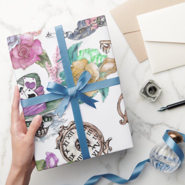 Alice in Wonderland Wrapping Paper (Gifting)