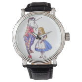 Alice in Wonderland Wrist Watch Attack of Cards | Zazzle