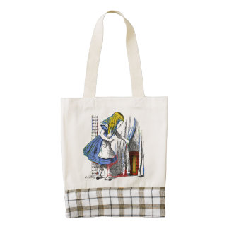 Alice in Wonderland Zazzle HEART Tote Bag