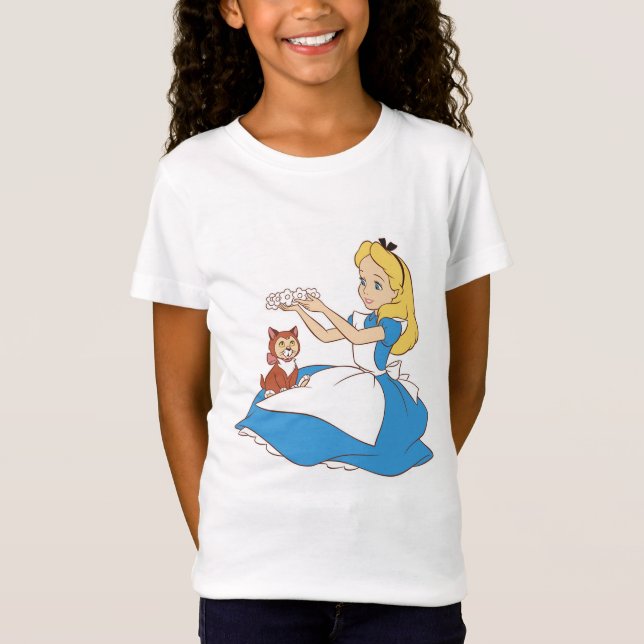 Alice in Wonderland's Alice and Dinah Disney T-Shirt (Front)