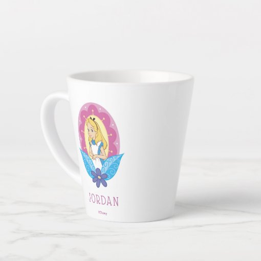 Alice in Wonderland's Alice Disney Latte Mug Zazzle